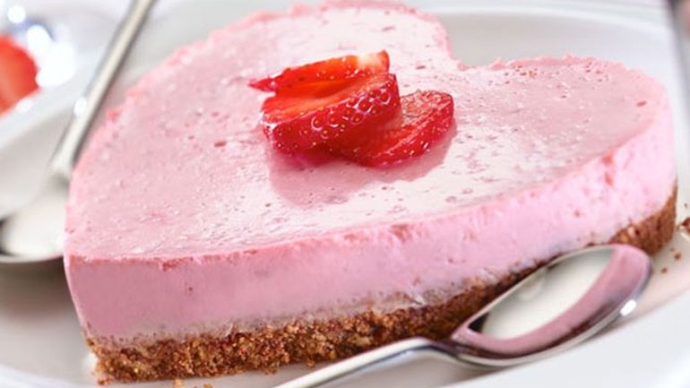 Cheesecake φράουλα